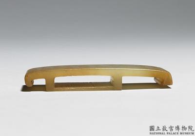 图片[2]-Jade scabbard slide, Han dynasty (206 BCE-220 CE)-China Archive